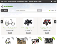 Tablet Screenshot of markstore.cz